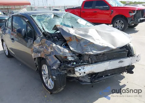 2012 Honda Civic Ex из США, поврежденный, VIN 2HGFB2F89CH609182